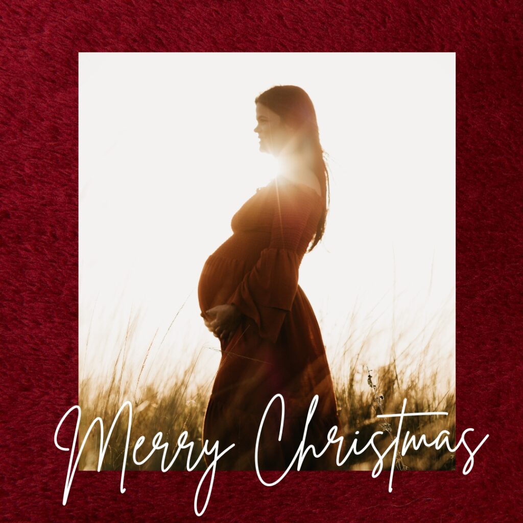 Maternity Christmas Card